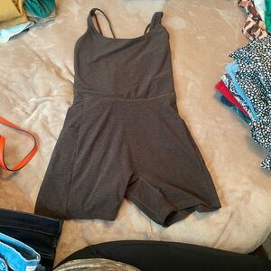 CALIA by Carrie Underwood Dark Gray Bodysuit
